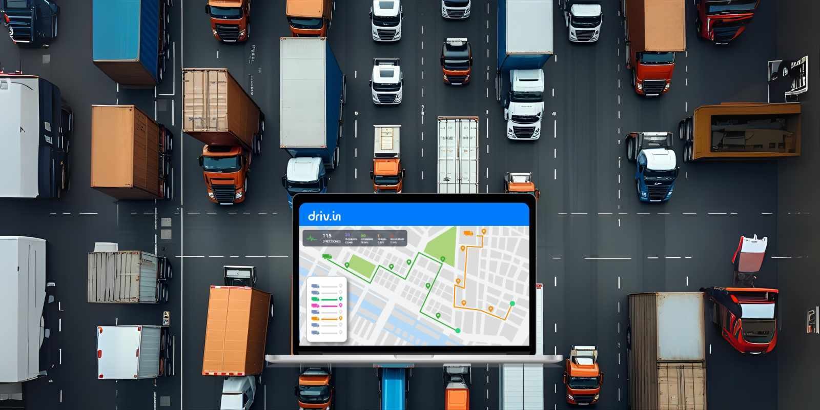 Portada Blog Post monitoramento tempo real logistica brasil