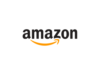 Logotipo de Amazon con una flecha naranja en forma de sonrisa que conecta la letra A con la Z