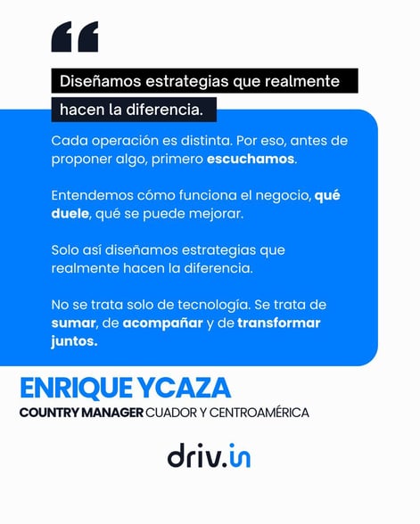 quotes team Enrique Ycaza