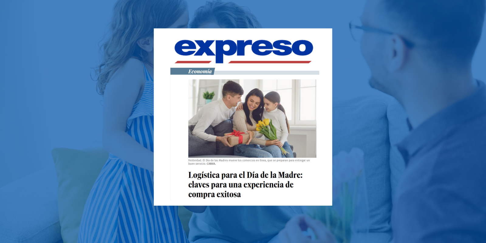 Nota de Drivin Ec: Logística para el Día de las Madres 