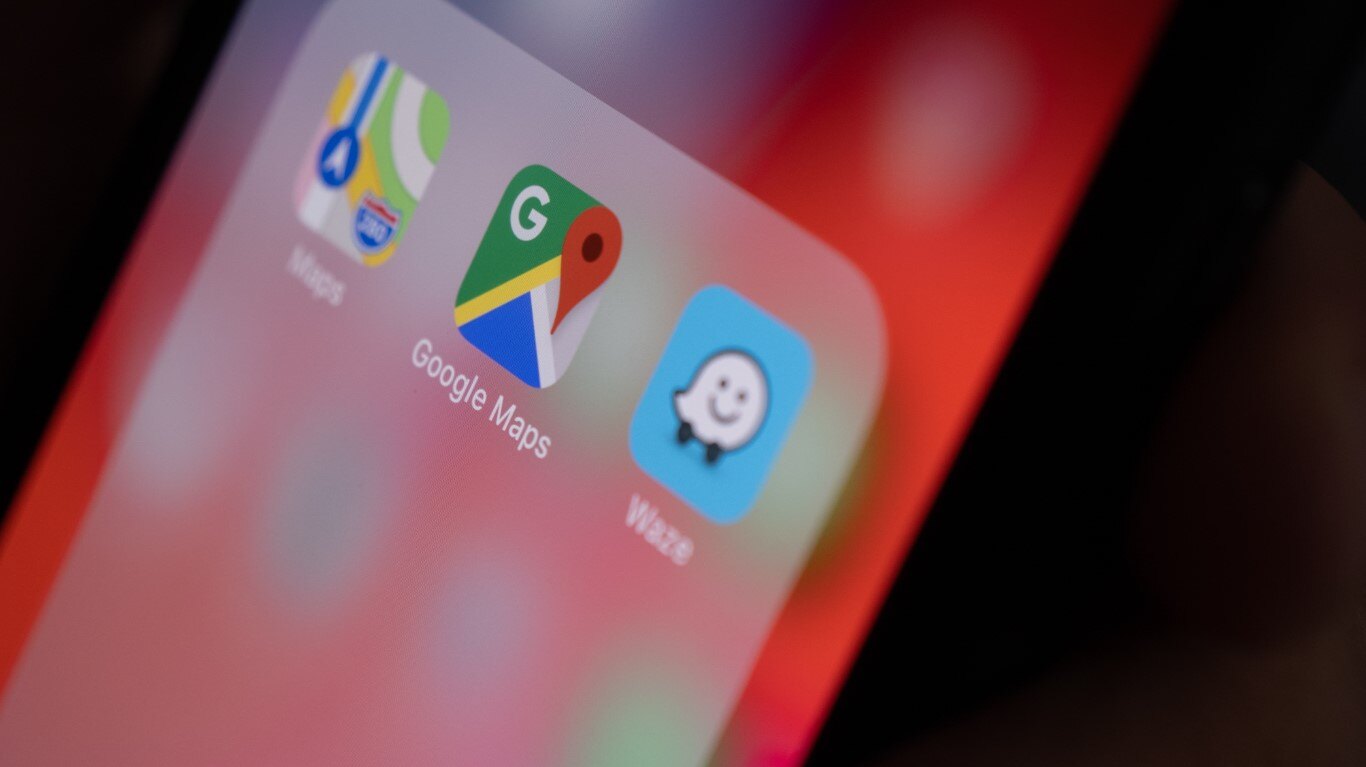 Google Maps Waze Icons